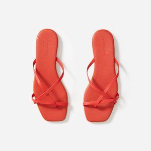 Everlane Strappy Red Sandal